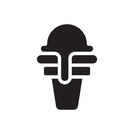 ice icon for website design and desktop envelopment, development. Premium pack.のイラスト素材