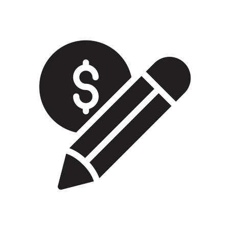 pen icon for website design and desktop envelopment, development. Premium pack.のイラスト素材