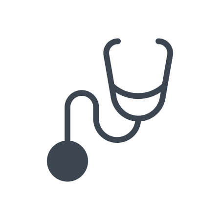 doctor vector glyph color iconのイラスト素材