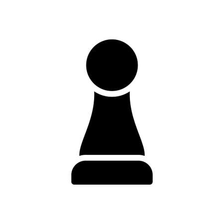 strategy vector glyph flat iconのイラスト素材