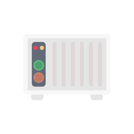 tape vector flat color iconのイラスト素材
