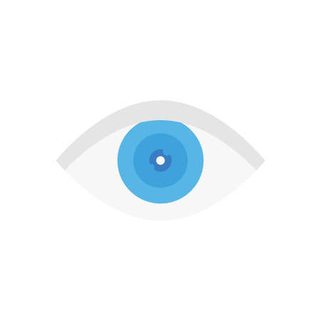 search vector flat color iconのイラスト素材