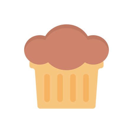 muffin icon for website design and desktop envelopment, development. Premium pack.