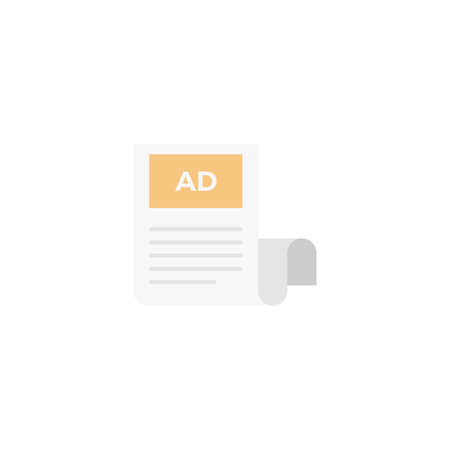 ads icon for website design and desktop envelopment, development. Premium pack.のイラスト素材