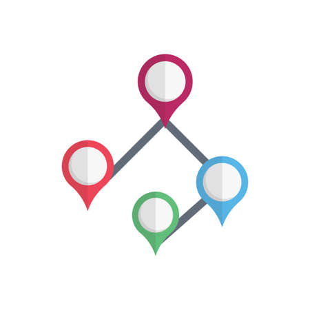 map icon for website design and desktop envelopment, development. Premium pack.のイラスト素材