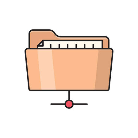 files icon for website design and desktop envelopment, development. Premium pack.のイラスト素材