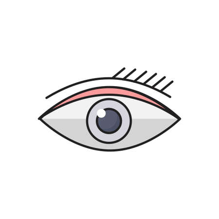 eyebrow icon for website design and desktop envelopment, development. Premium pack.のイラスト素材