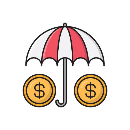 banking icon for website design and desktop envelopment, development. Premium pack.のイラスト素材