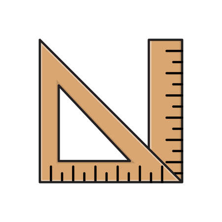 ruler icon for website design and desktop envelopment, development. Premium pack.のイラスト素材