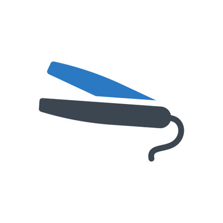 hair icon for website design and desktop envelopment, development. Premium pack.のイラスト素材