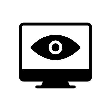 seen icon for website design and desktop envelopment, development. Premium pack.のイラスト素材