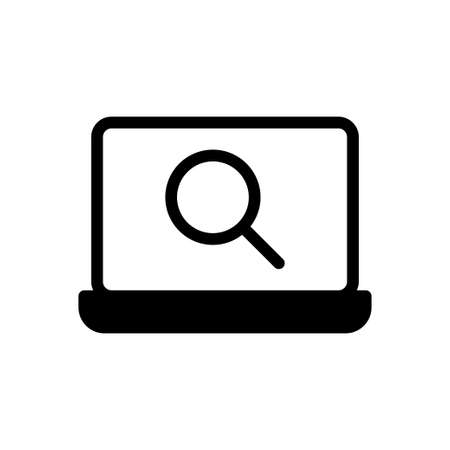 search icon for website design and desktop envelopment, development. Premium pack.のイラスト素材