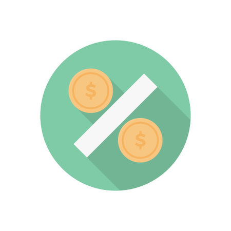 offer vector flat colour iconのイラスト素材