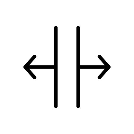 design vector thin line iconのイラスト素材