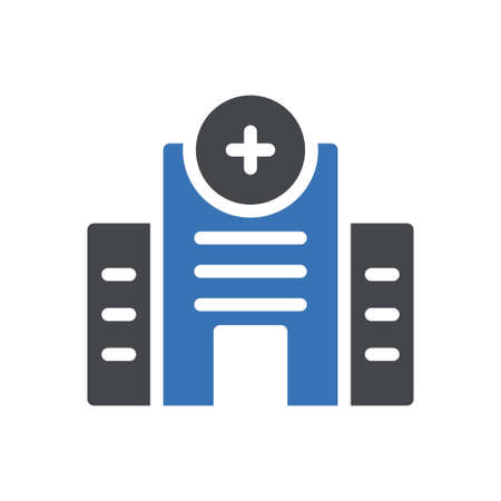 help vector glyph color iconのイラスト素材