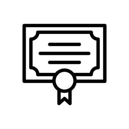 degree vector thin line iconのイラスト素材