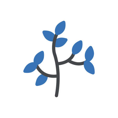 forest vector glyph colour iconのイラスト素材