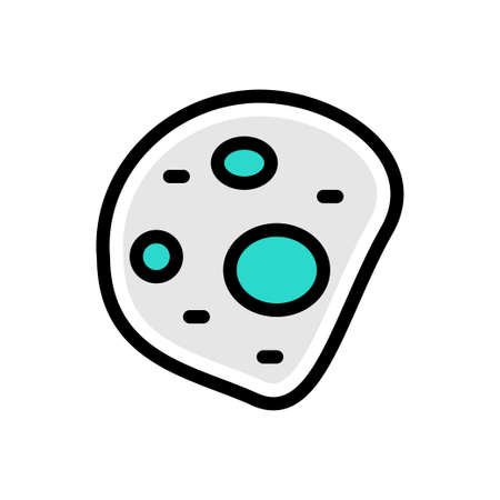 lab vector colour line iconのイラスト素材