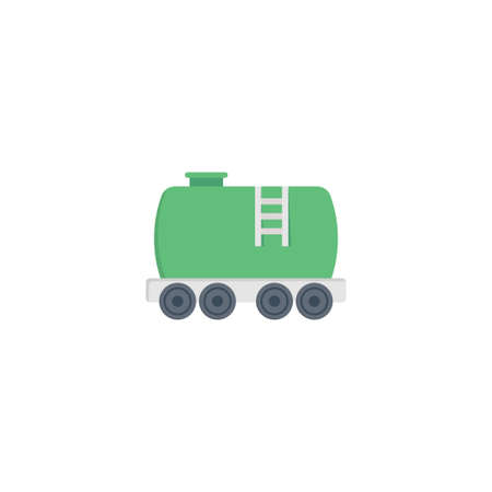 container vector colour flat iconのイラスト素材