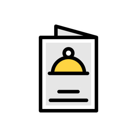 menu vector line colour iconのイラスト素材