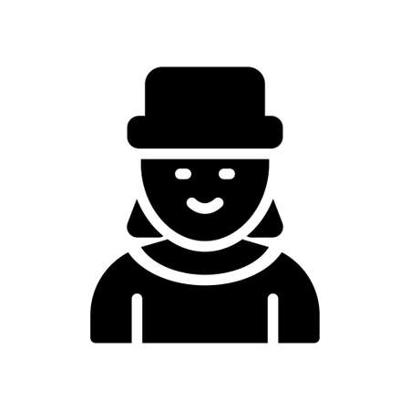 professional vector glyph flat iconのイラスト素材