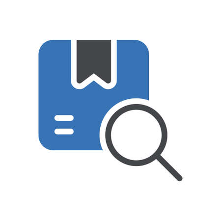 search vector glyph color iconのイラスト素材