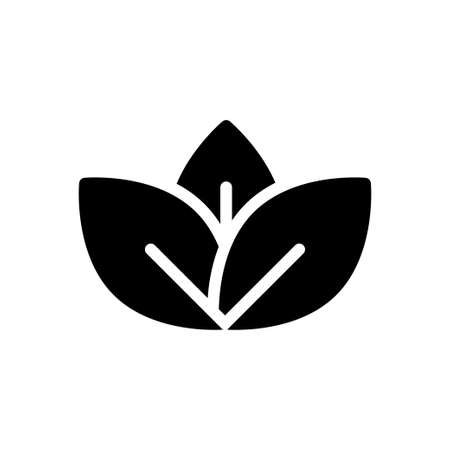 power vector glyph flat iconのイラスト素材