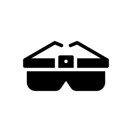 furture vector glyph flat iconのイラスト素材