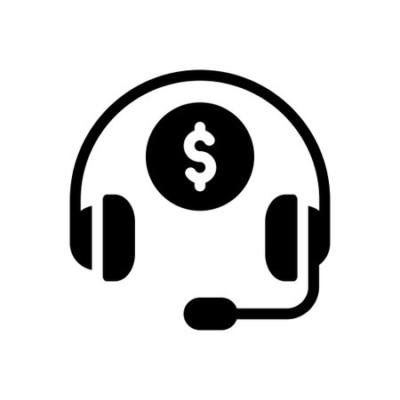 support vector glyph flat iconのイラスト素材