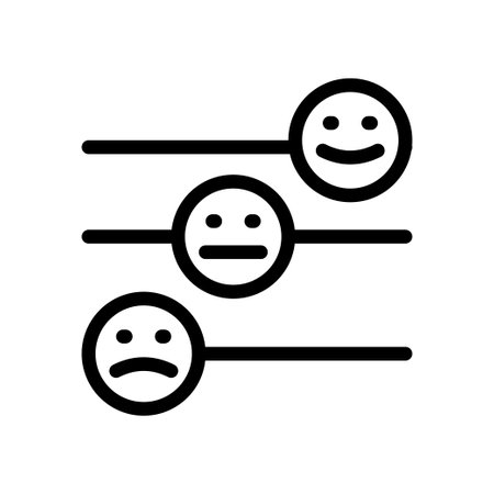 feedback vector thin line icon&#xD;&#xA;のイラスト素材