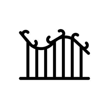 fair vector color line iconのイラスト素材