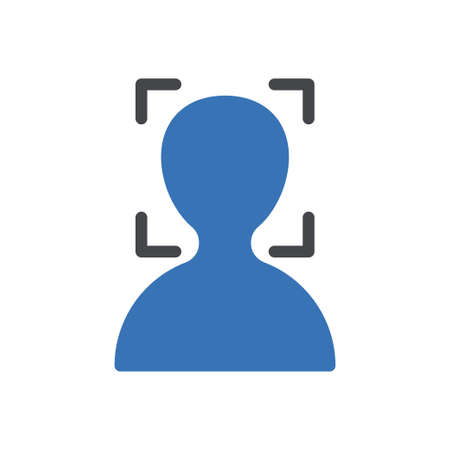 camera vector glyph color iconのイラスト素材