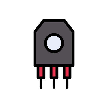 power vector colour line  iconのイラスト素材