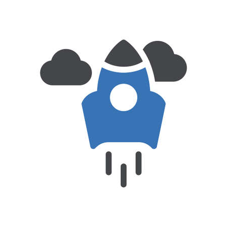success vector color line iconのイラスト素材