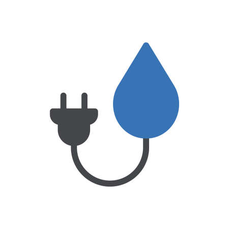 Eco vector glyph colour iconのイラスト素材