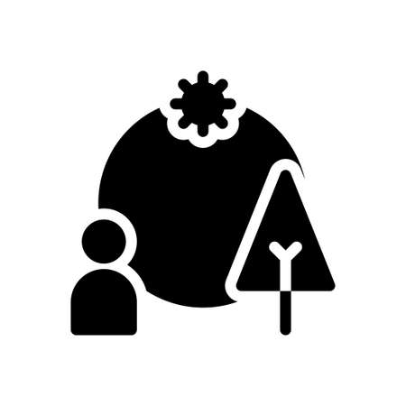 environment vector glyph flat iconのイラスト素材