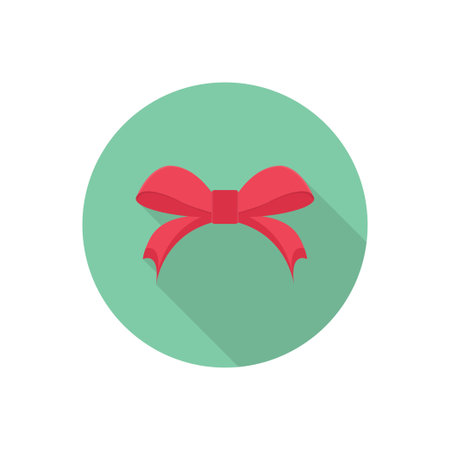 ribbon vector colour flat iconのイラスト素材