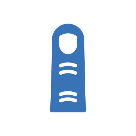 finger vector glyph colour iconのイラスト素材