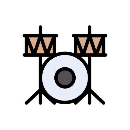 studio vector line colour iconのイラスト素材