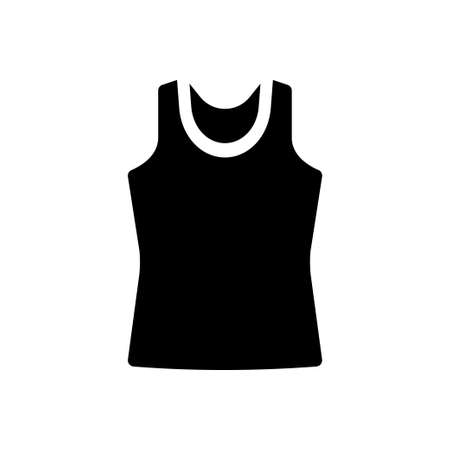 singlet vector glyph flat iconのイラスト素材