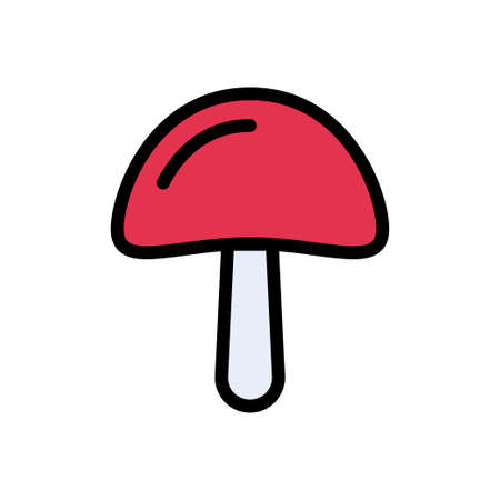 mushroom concept vector illustrationのイラスト素材