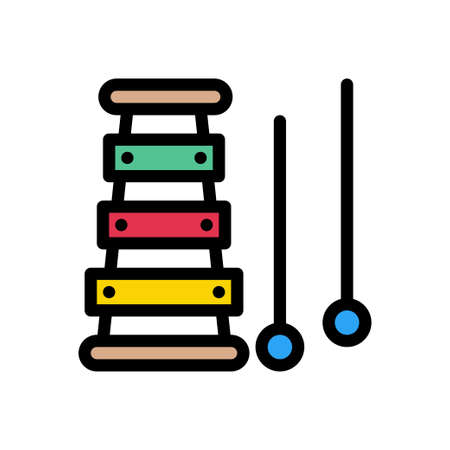 musical concept vector illustrationのイラスト素材