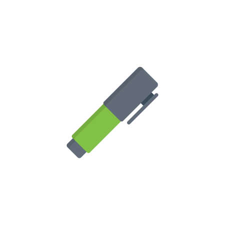 pen vector flat colour iconのイラスト素材