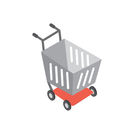 shopping Vector illustration on a transparent background. Premium quality symbols. Flat icons for concept and graphic design.のイラスト素材