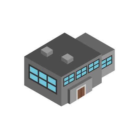 building Vector illustration on a transparent background. Premium quality symbols.  Icons for concept and graphic design.のイラスト素材