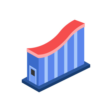 building Vector illustration on a transparent background. Premium quality symbols.  Icons for concept and graphic design.のイラスト素材