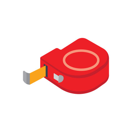measuring tape Vector illustration on a transparent background. Premium quality symbols. Flat icons for concept and graphic design.のイラスト素材