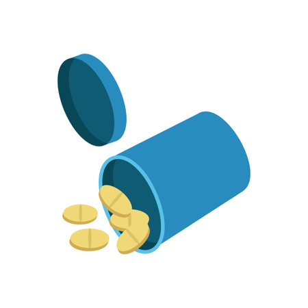 pills Vector illustration on a transparent background. Premium quality symbols. Flat icons for concept and graphic design.のイラスト素材