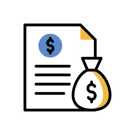 Dollar Vector illustration on a transparent background. Premium quality symmbols. Line Color vector icons for concept and graphic design.のイラスト素材