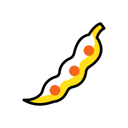 peas Vector illustration on a transparent background. Premium quality symmbols. Line Color vector icons for concept and graphic design.のイラスト素材